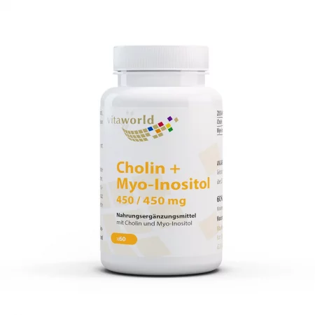 Cholin + Myo-inositol / Холин + Мио-инозитол 450 mg, 60 капсули