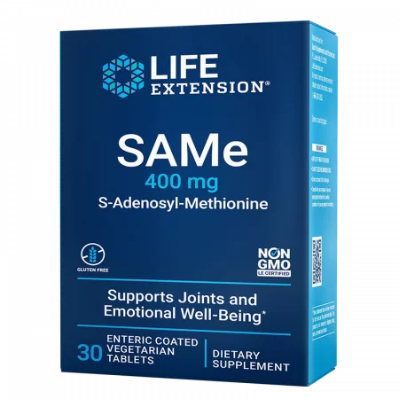 САМ-е (SAMe - S-Adenosyl-Methionine), 400 mg х 30 стомашно устойчиви таблетки
