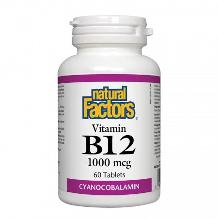 Vitamin B12/ Витамин В12 (цианокобаламин) 1000 mcg х 60 таблетки