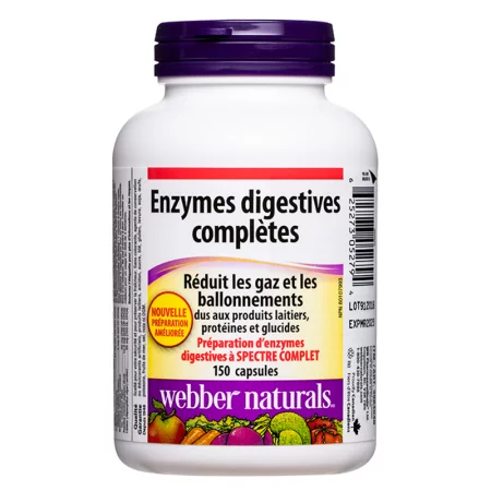 Храносмилателни ензими Complete Digestive, 150 капсули
