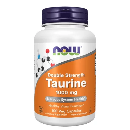 Таурин – Здраво сърце и клетъчна енергия, 1000 mg, 100 капсули