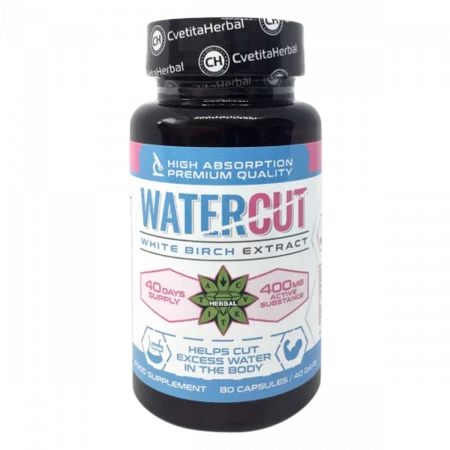 WaterCut - Екстракт от Бяла бреза - 80 капсули х 400 mg