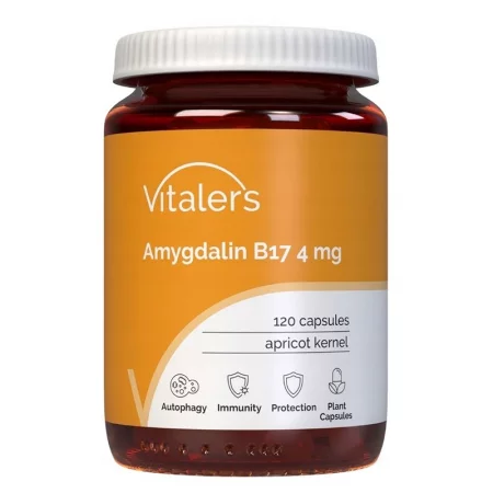 Амигдалин (екстракт от кайсиеви ядки) – Здрава имунна система, 4 mg, 120 капсули