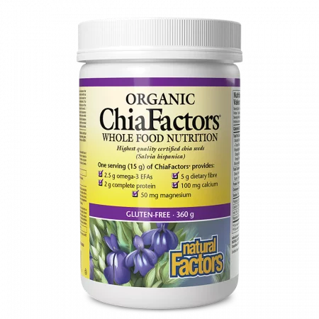 Чия Organic ChiaFactors®, 360 g прах