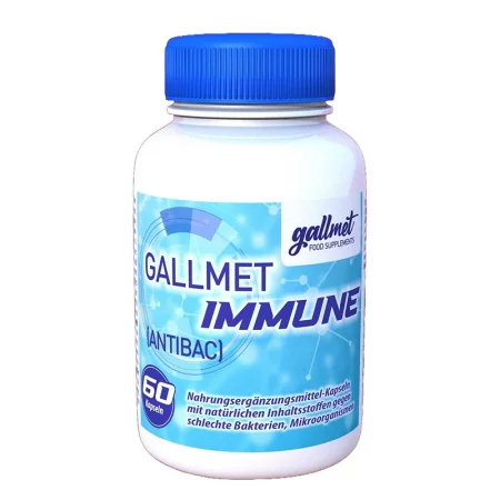 Gallmet Immune (волска жлъчка + билкови екстракти), 60 капсули