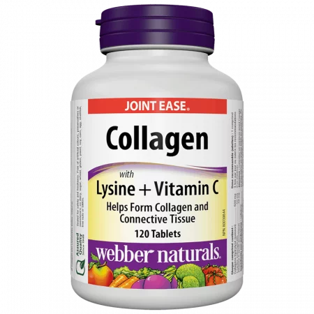 Collagen with Lysine + Vitamin C/ Колаген 500 mg с Лизин и Витамин С х 120 таблетки