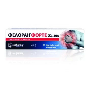 ФЕЛОРАН ФОРТЕ гел 5% 40 гр. СОФАРМА