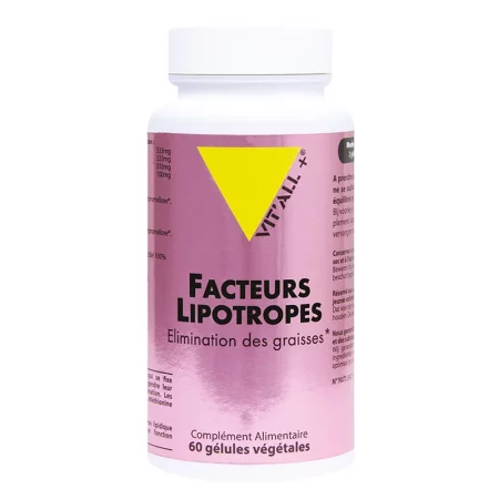 Горене на мазнини - Липотропни Фактори - Facteurs Lipotropes, 60 капсули