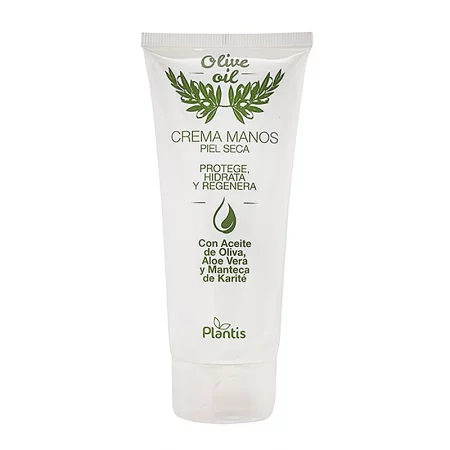 Хидратиращ крем за ръце с масло от ший & маслиново масло - Crema manos Plantis®, 100 ml