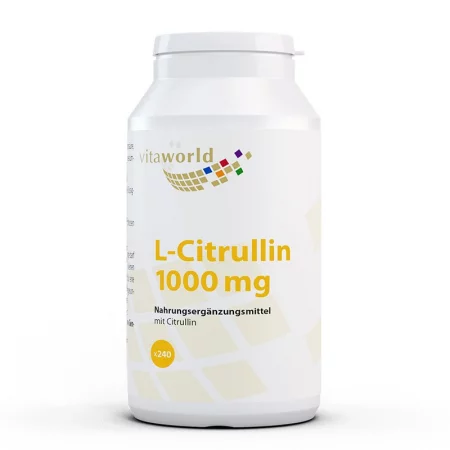 Мускулна функция, възстановяване - Л-Цитрулин (L-Citrulin), 1000 mg x 240 таблетки