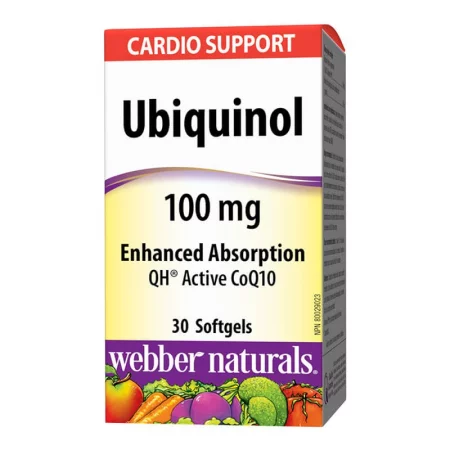 Ubiquinol Active CoQ10 – Убиквинол активен коензим Q10,30 софтгел капсули