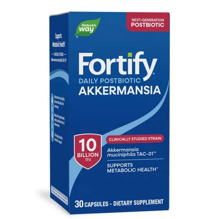Fortify Акермансия, 10 млрд. активни пробиотици, 30 капсули