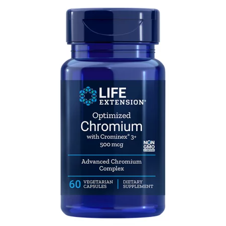 Optimized Chromium with Crominex® 3+/ Хром 500 mcg x 60 капсули