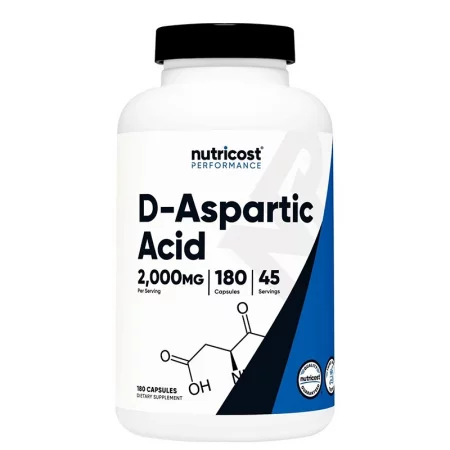 D-аспарагинова киселина, 500 mg, 180 капсули