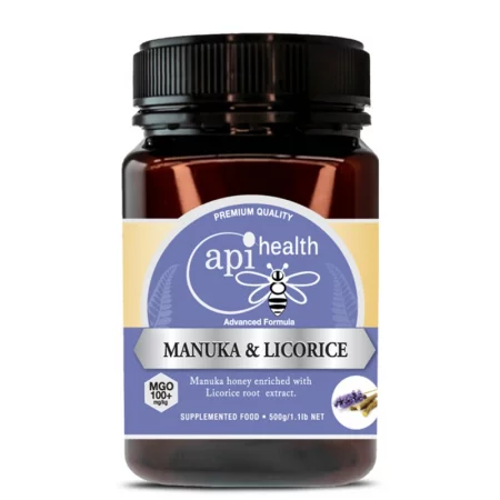 Пчелен мед Манука с женско биле Licorice MGO 100+, 500 g