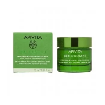 АПИВИТА BEE RADIANT Изглаждащ и детоксикиращ нощен гел-балсам 50 мл.
