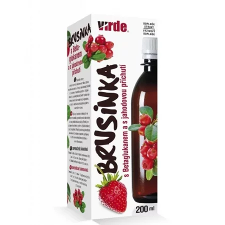 Червена боровинка + бета-глюкани от рейши – За имунитет и уринарен комфорт, 200 ml сироп