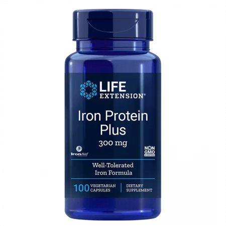 Желязодефицитна анемия - Iron Protein Plus, 300 mg x 100 V капсули