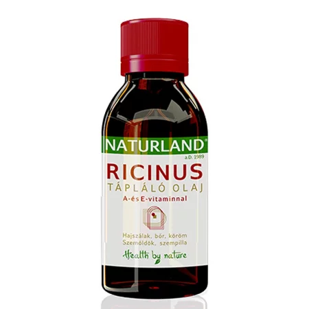 Рициново масло – Стимулира растежа на косата, веждите и ноктите, 120 g