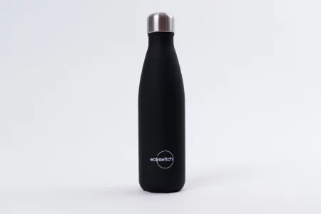 Стоманена термо бутилка 500ml - Black