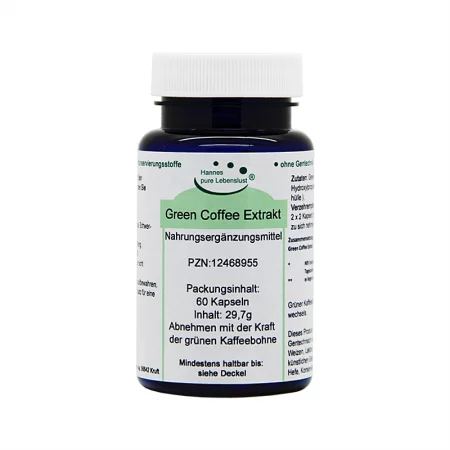 Green Coffee Extract - Зелено кафе екстракт, 60 капсули