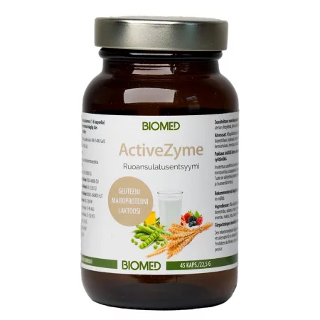 Храносмилателни ензими - ActiveZyme, 45 капсули