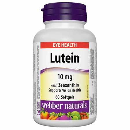 Lutein with Zeaxanthin / Лутеин и зеаксантин 10 mg, 60 софтгел капсули