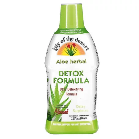 Алое детоксикираща формула - Aloe Herbal Detox Formula, 960 ml