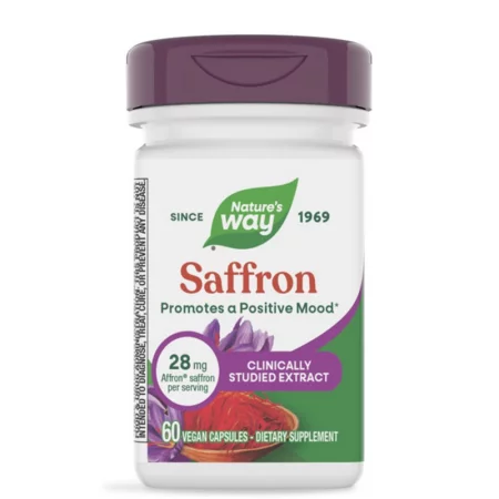 Шафран Affron – При тревожност и понижено настроение, 28 mg, 60 веган капсули