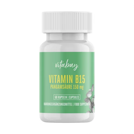 Vitamin B15 / Витамин В15 (Пангамова киселина), 60 капсули