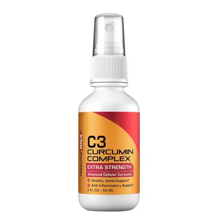 C3 Curcumin Complex с BioPerine® – Гъвкави стави и храносмилателен комфорт, 60 ml спрей