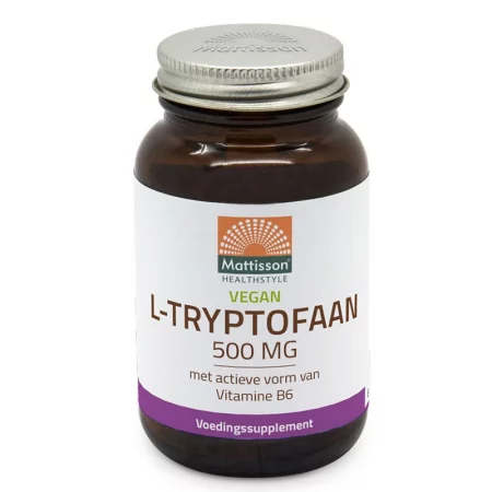 Стрес и безсъние - Л-Триптофан, 500 mg x 60 капсули