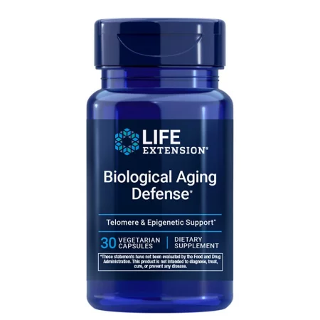 Aging Defense – Клетъчна защита и забавяне на стареенето, 30 веган капсули