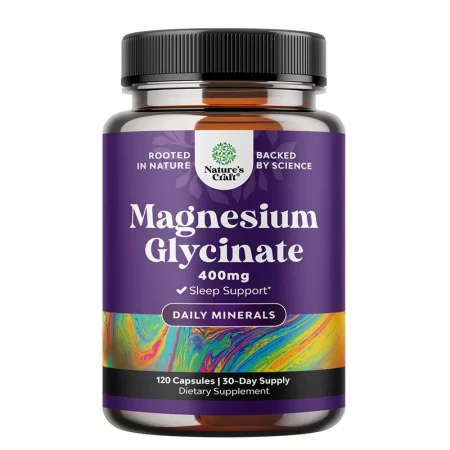 Магнезий (бисглицинат) – Спокоен сън и нервна система, 100 mg, 120 капсули