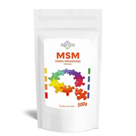 МСМ (метилсулфонилметан) – Здрави стави и еластични сухожилия, 1000 mg, 500 g прах