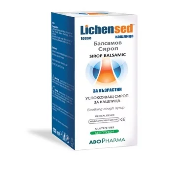АБОФАРМА ЛИХЕНСЕД Сироп за възрастни 150 мл.