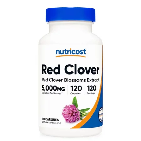 Червена детелина (цвят) – При менопауза и хормонален дисбаланс, 200 mg, 120 капсули