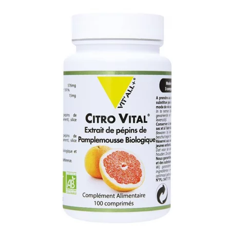 Имунитет - Екстракт от Ацерола + Грейпфрут (семена) - Citro Vital®, 100 таблетки
