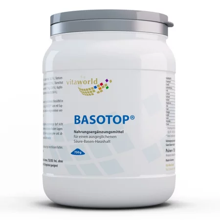 За балансиран алкално-киселинен баланс - BASOTOP, 750 g прах