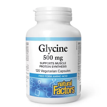 Глицин – Спокойна нервна система и детокс подкрепа, 500 mg, 120 капсули