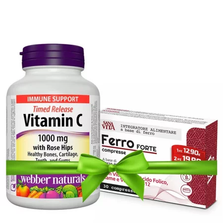 Промо пакет 18 - Витамин С и шипка + Желязо