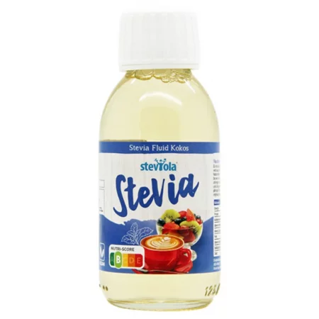 Steviola® Stevia fluid Kokos - Течна Стевия с аромат на кокос, трапезен подсладител, 125 ml