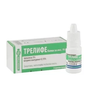 ТРЕЛИФЕ /Трелайф/ капки за очи 3% 10мл. WORLD MEDICINE