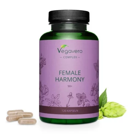 Билков комплекс за жени 50+ - Femalе Harmony 50+, 120 капсули, 100% Vegan