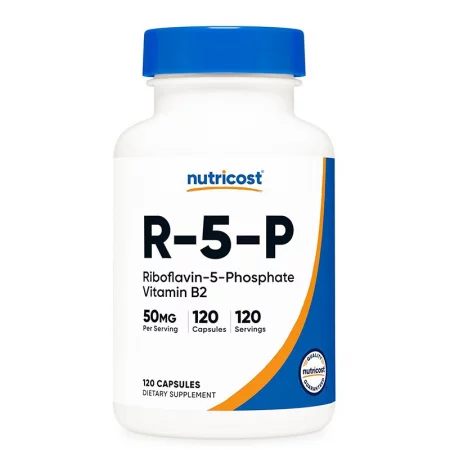 Витамин B2 (рибофлавин-5-фосфат) – Повишава енергията, 50 mg, 120 капсули