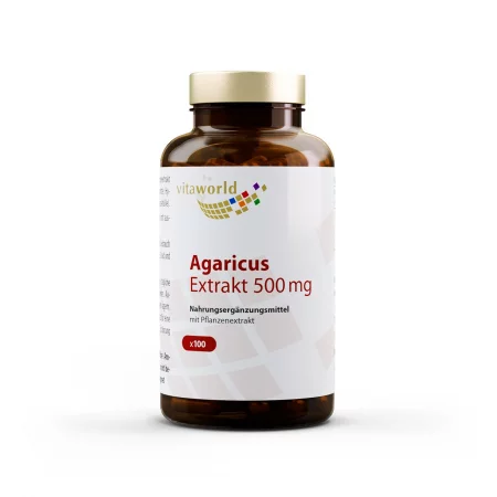 Agaricusextrakt / Агарикус 500mg, 100 капсули