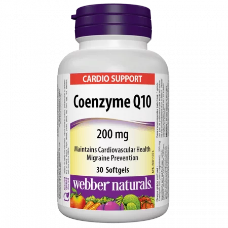 Coenzyme Q10 / Коензим Q10, 200 mg, 30 софтгел капсули