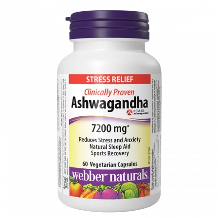 Релакс на нервната система - Ашваганда 7200 mg, 60 V капсули