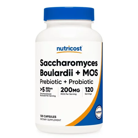 Сахаромицес буларди 250 mg + олигозахариди 200 mg – За стомашно-чревен баланс, 120 капсули