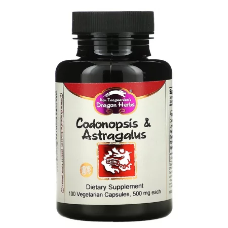 Адаптоген - Кодонопсис и Aстрагал - Codonopsis and Astragalus, 500 mg x 100 капсули